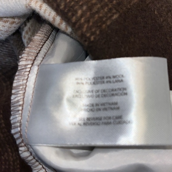 Banana Republic Womens
Shirt Jacket Brown Plaid
Shacket Oversized XL & Large - Picture 12 of 13